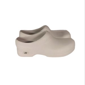 SkechersOswald Slip-Resistant Work Clog White